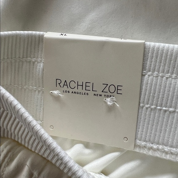NWT Women’s Rachel Zoe Luxe Cream Jogger Pants XL - Picture 7 of 11